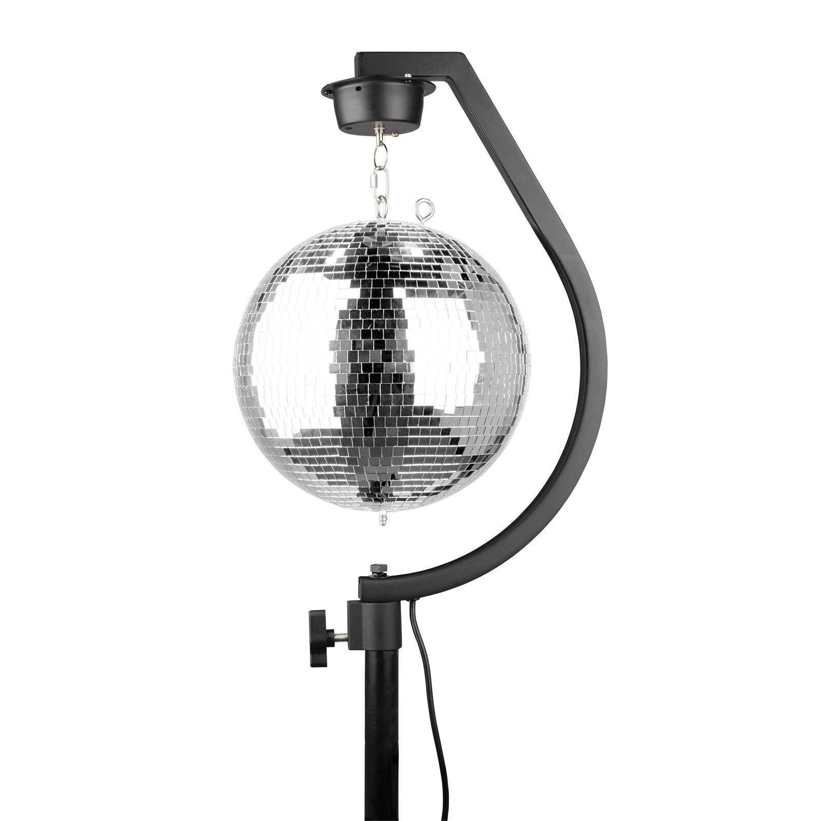 美品◆当時物ディスコ◆ミラーボール約30cm ◆新品　回転モーター付き Amazon.co.jp: Fuzzix MBS30 ミラーディスコボールスタンド 滑らかな