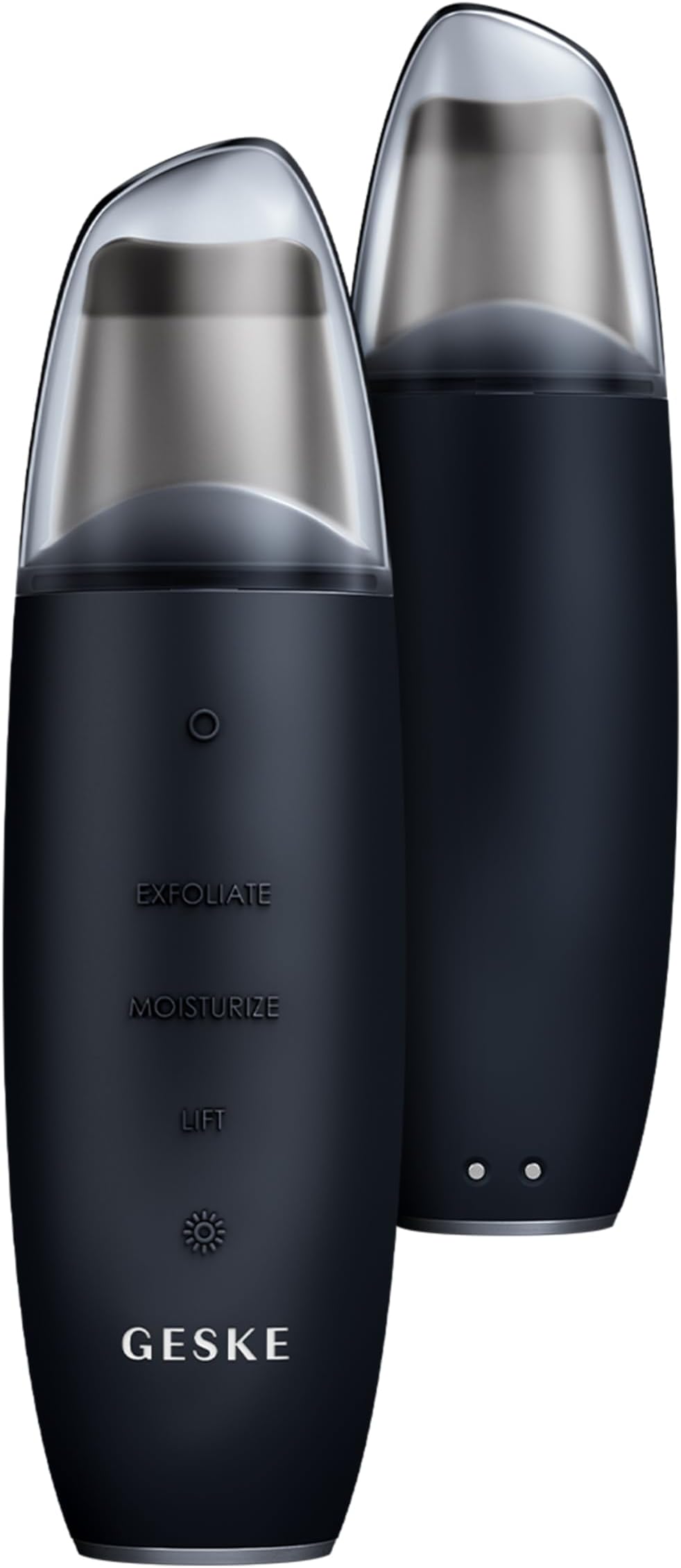 Geske Microcurrent Skin Scrubber & Blackhead Remover 9 In 1 Black