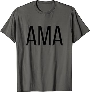 AMA Amarillo Texas Airport Code Lists AMA T-Shirt