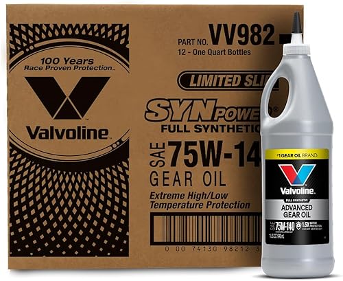 Vista 22 de Aceite sintético Valvoline SAE 75W-90 completo para engranajes