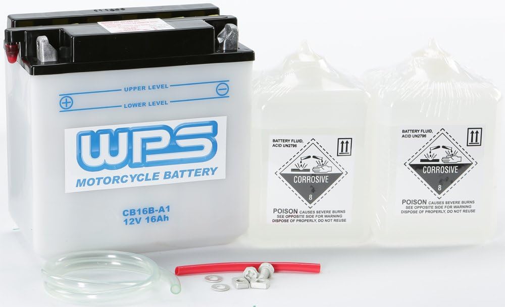 Wps cb16b-a1 battery w/acid pack cb16b-a1 (CB16B-A1)