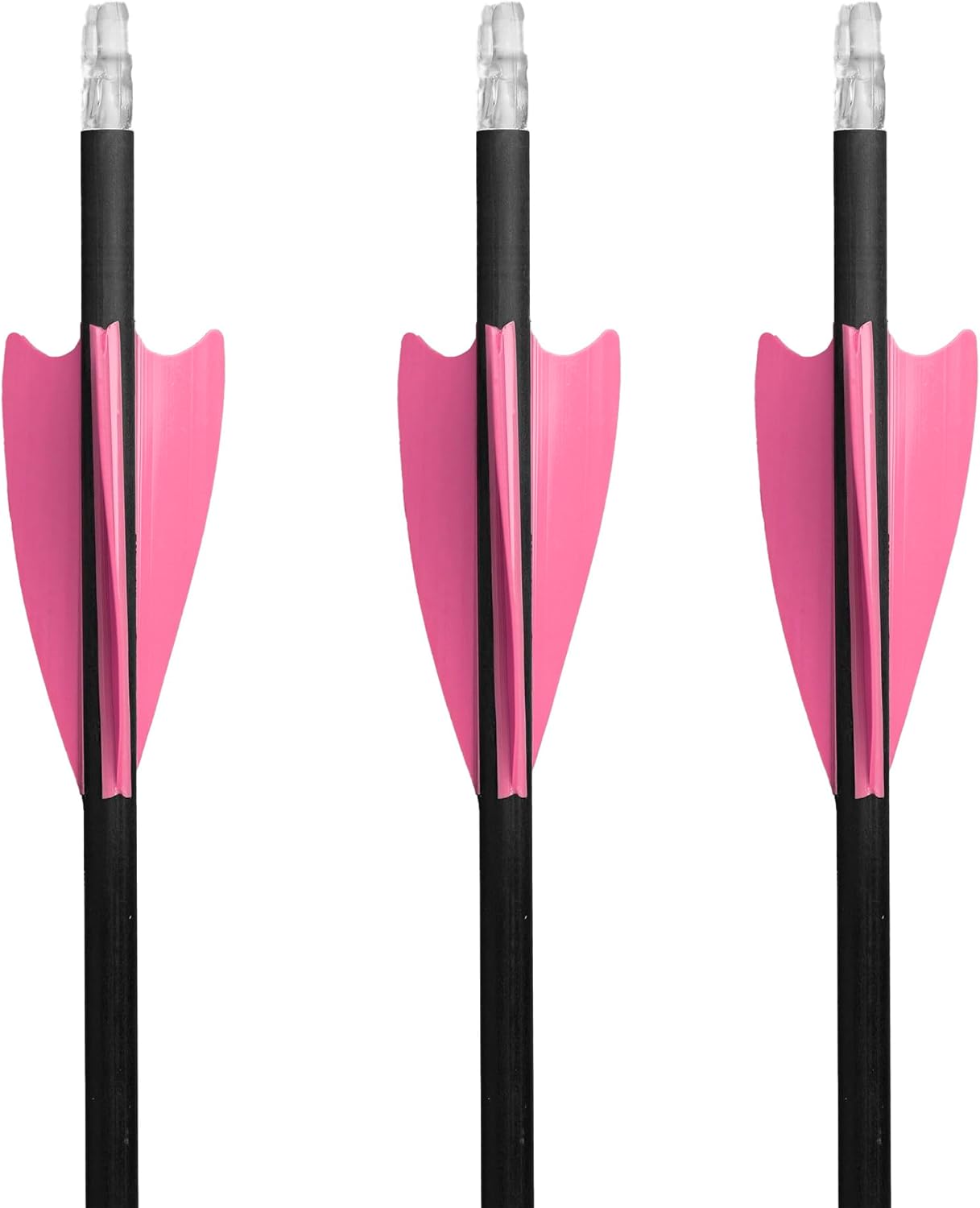 TAC Vanes 1.75" Matrix Arrow Vanes | Archery Fletching for Compound & Crossbow | Durable, Lightweight, High Accuracy, Pink 100 Pack