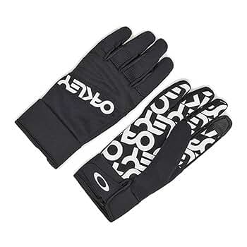 Oakley Mens Factory Pilot Core Glove, Black/White Logo, X