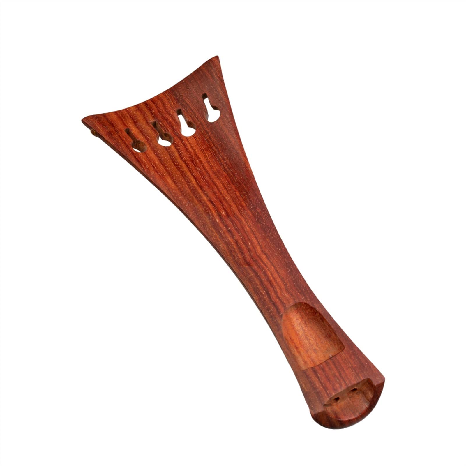 TSTS Streichinstrumente Teile Wählen Sie Saitenhalter-Set Aus Palisander-Violine Mit 4 Stimmwirbeln + Endstift + Kinnhalter + Saitenhalter, Gebohrt, Natürliche Textur Und Praktisch Zu Verwenden
