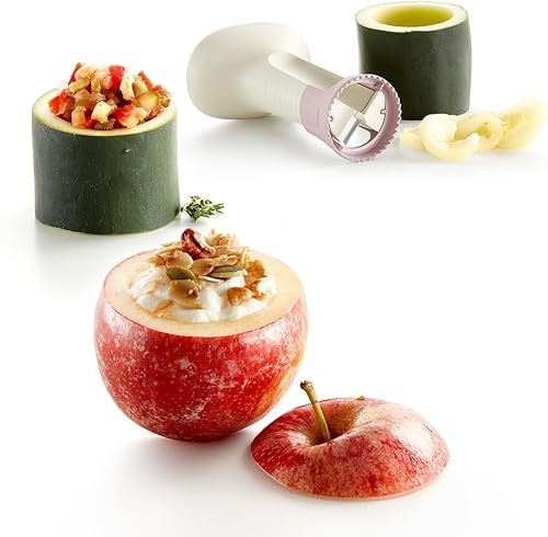 Miniatura 6 de Lékué Cortador de frutas y verduras, Acero inoxidable