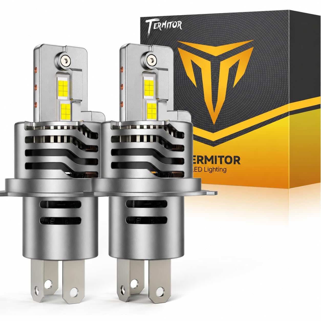 Termitor latest H4/9003 led Bulbs,1500% Brighter.