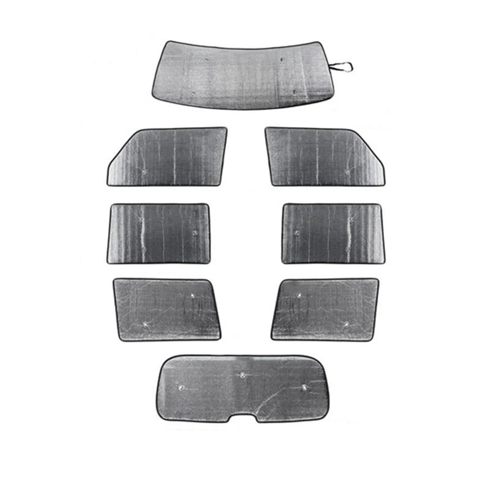 Parasoles Laterales Para Jeep Para Grand Para Commander 2006-2010 Cubierta Parasol Parabrisas Delantero Trasero Coche Para Ventanas