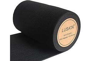 lusata Knit Elastic Band - A Stretchy Sewing Essential for Comfort and Fit