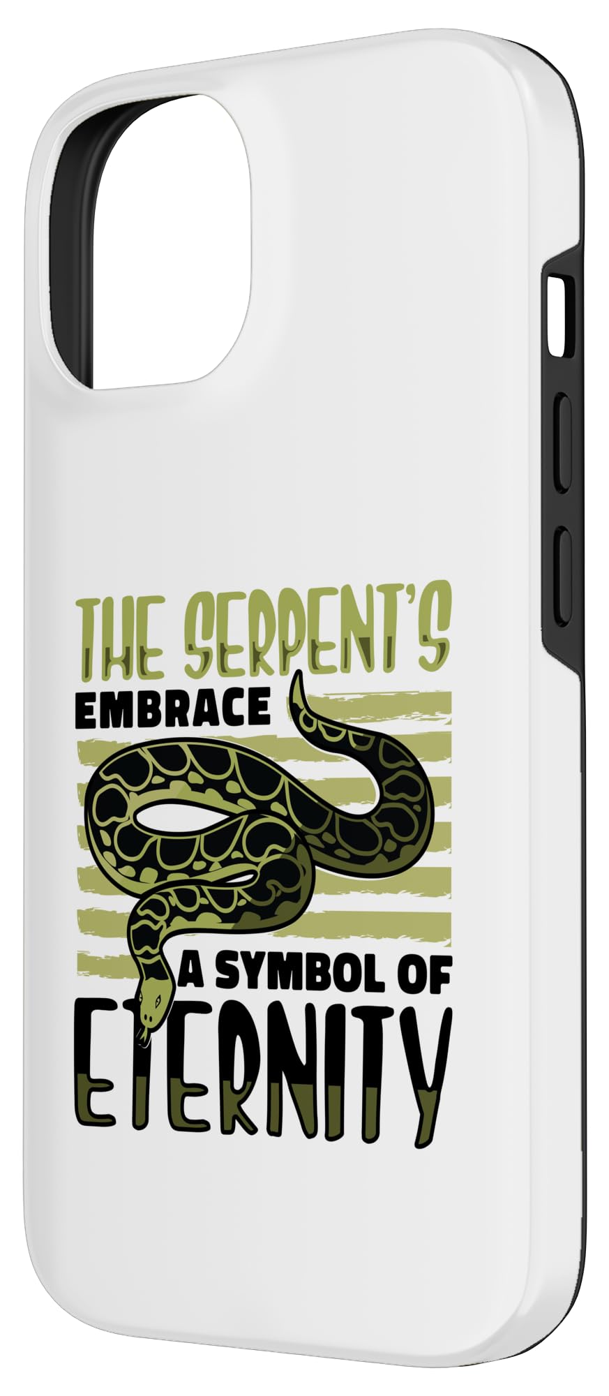 The serpent's embrace - Herpetologist Snake Case for iPhone 14 - Image 2