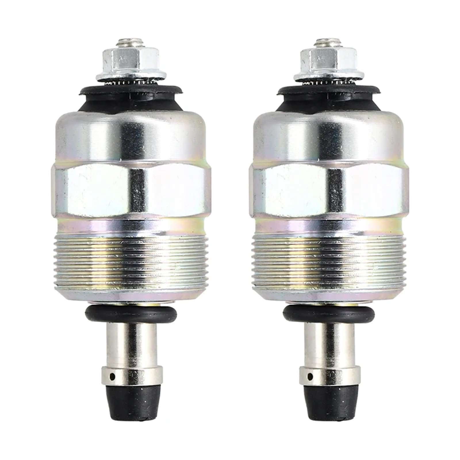 2 válvulas solenoides de corte de combustible diésel de 12 V 146650-0720 3903575 0330001015, aptas para Cummins 5.9L 1988-1993 Solenoide de corte de combustible