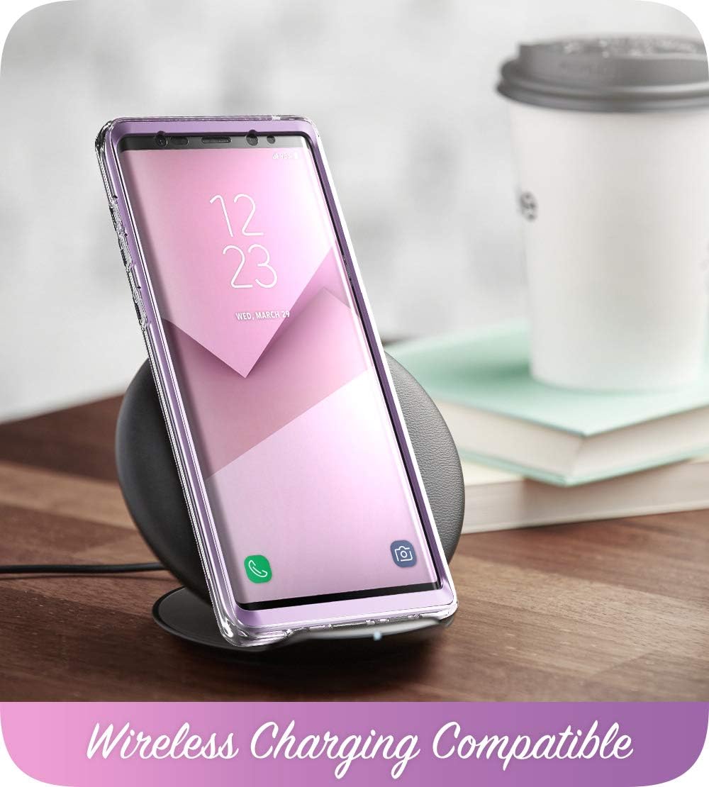 i-Blason Cosmo Full-Body Bumper Protective Case for Galaxy Note 9 2018 Release, Purple