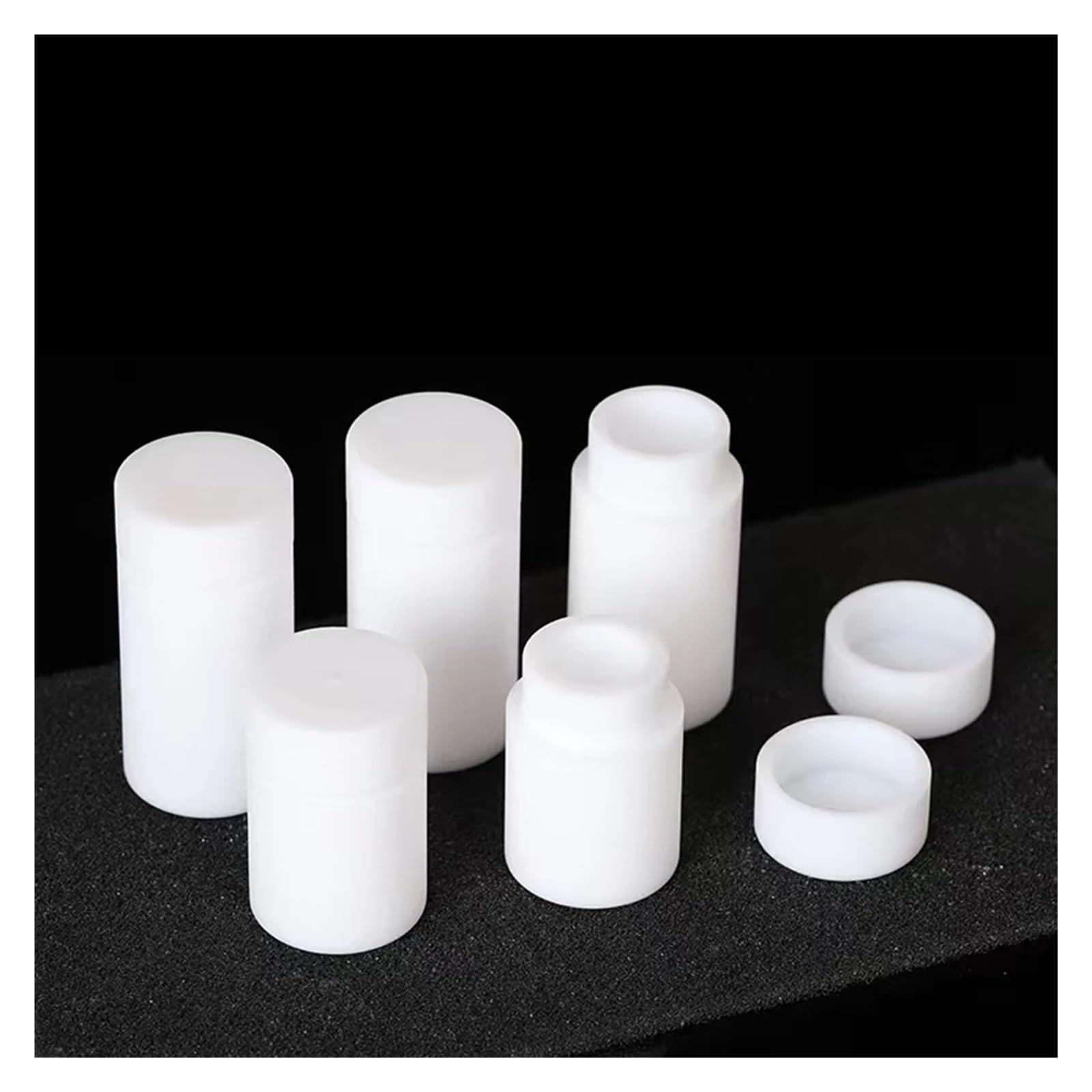 Hydrothermischer Reaktor, Reaktorkesselgefäß 5-500 ml PTFE-Kammer for Autoklaven-Hydrothermalsynthese-Reaktorkessel Ausgekleidetes Gefäß(520ml)