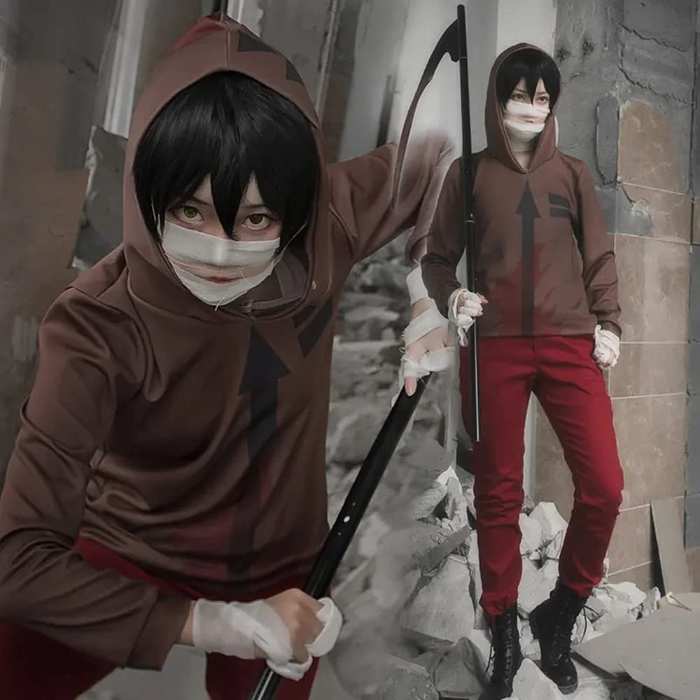 Charous Anime Angels Of Death Cosplay Isaac·Foster Kostüm,Uniform Anzug Verwendet Für Theme Party Cosplay Zack