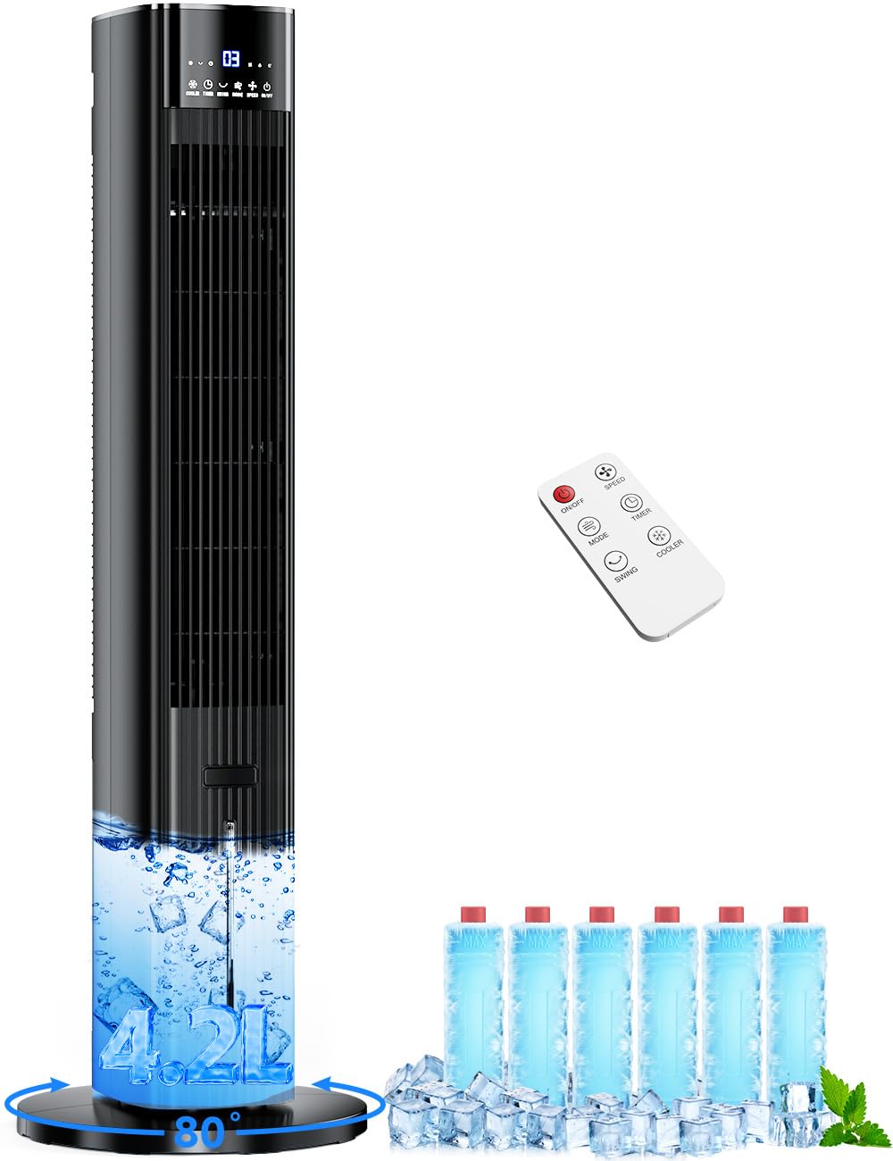 COOLECH 42-Inch Swamp Cooler