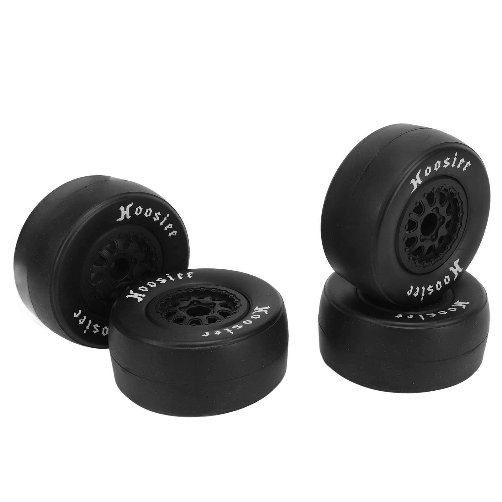 4 Uds., Neumáticos De Coche Teledirigidos A Escala 1/10, Neumáticos De Goma, Bujes De Rueda De Plástico para Coche De Control Remoto Todoterreno 1/10