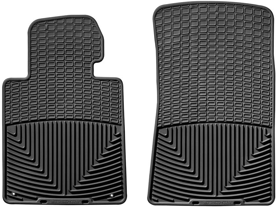 WeatherTech All-Weather Floor Mats for BMW 325Ci, 323Ci, 323i - 1st Row (W24), Black