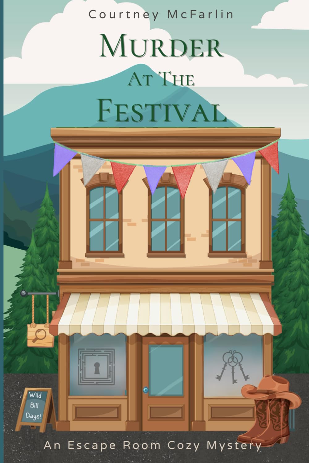 Murder at the Festival: An Escape Room Cozy Mystery Book #2