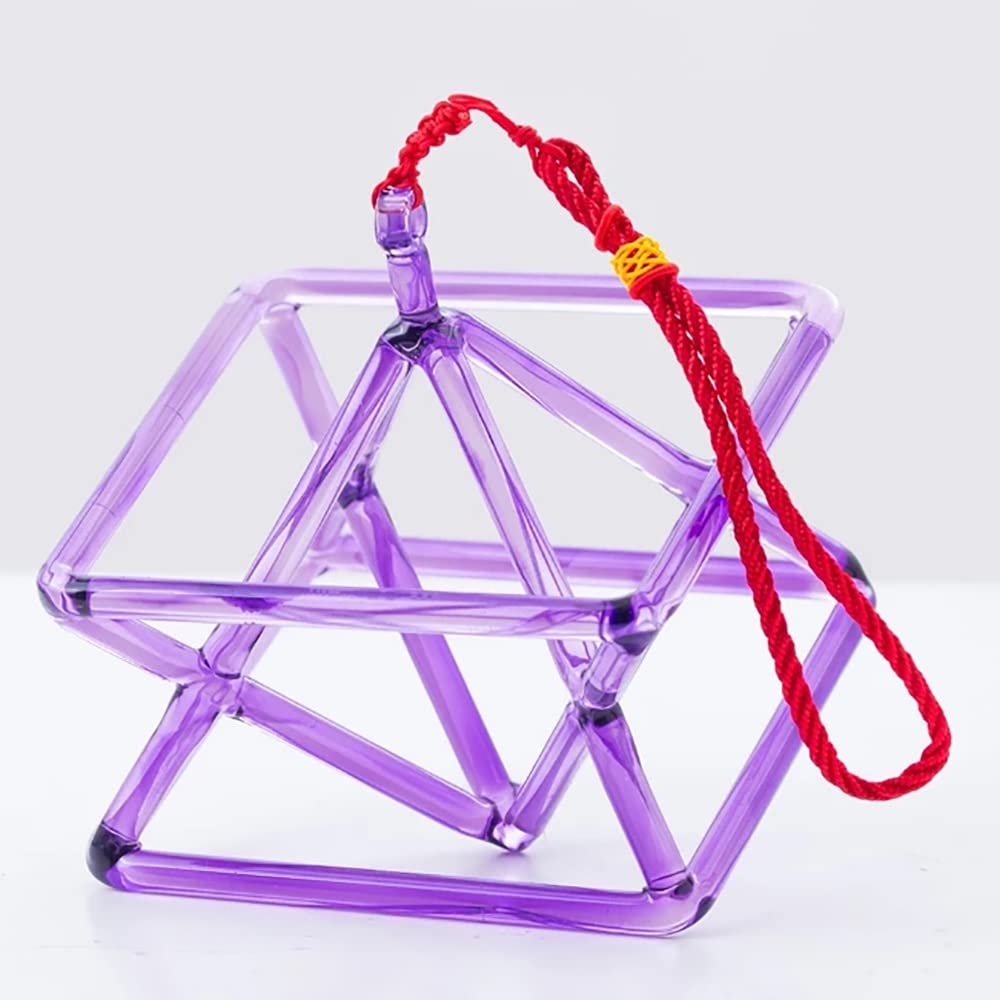 SBCGFY Quartz Crystal Singing Pyramid ForMeditation, Excellent Sound, Perfect ChakraMusical Instrument, With Crystal Striker And Carry Case Bag,