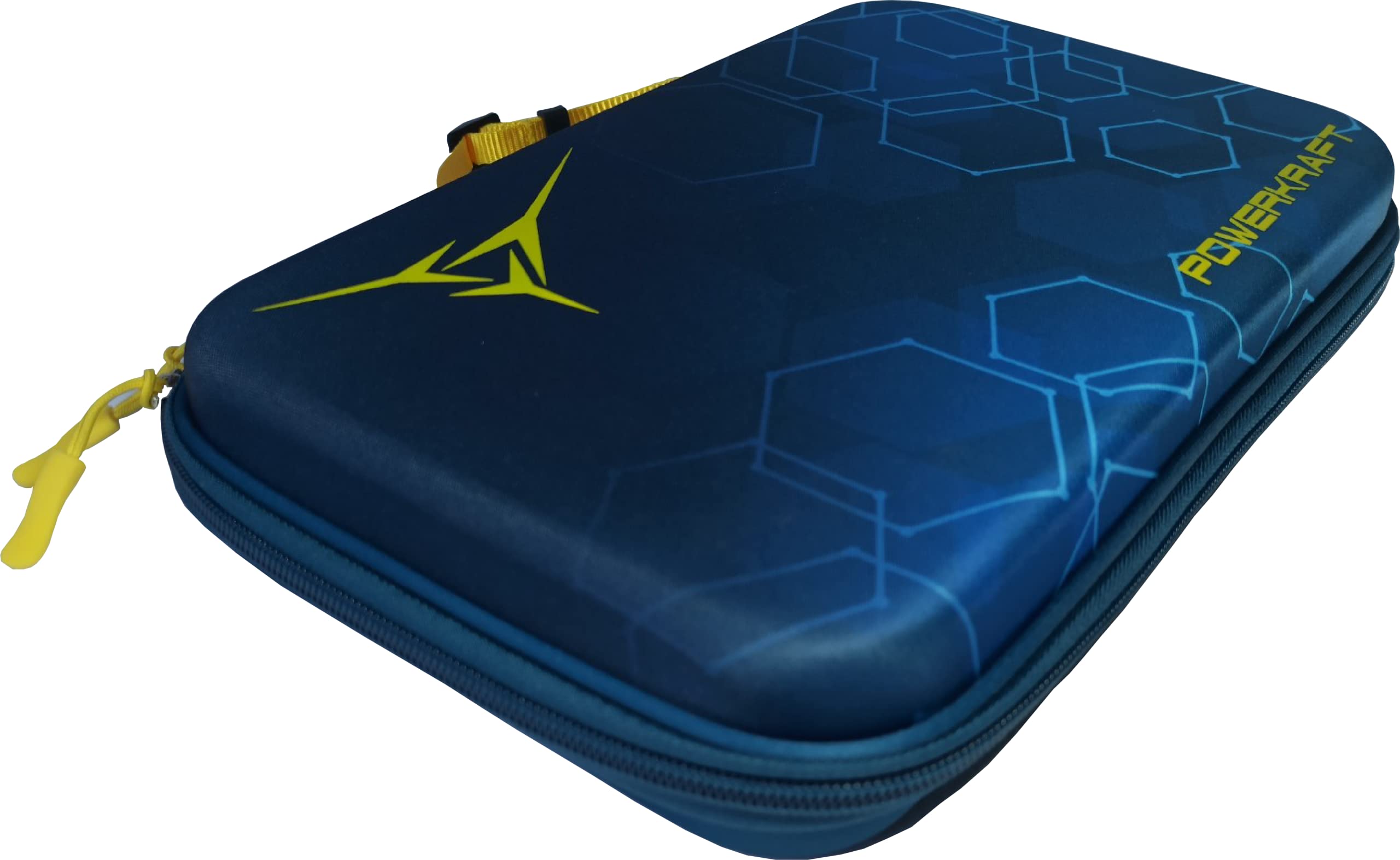 Powerkraft Table Tennis Hard EVA Racket CASE, EVA Blue