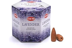 Calming Lavender Incense Cones: An Oasis of Positivity and Serenity