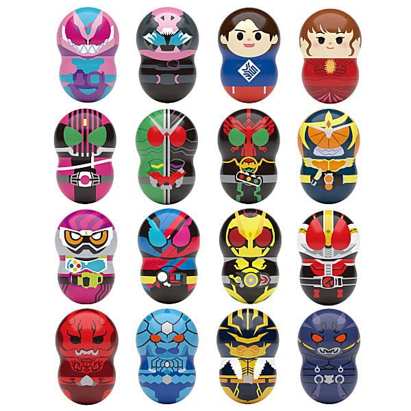 Amazon.co.jp: クーナッツ 仮面ライダー [全16種セット(フルコンプ