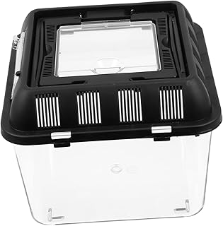 Mipcase Caixa De Escalada Para Animais De Estimação Aranha Terrário Lagartixa Acessórios Para Tanque Caixa De Criação De Répteis Caracol Terrário Tartaruga Acessórios Para