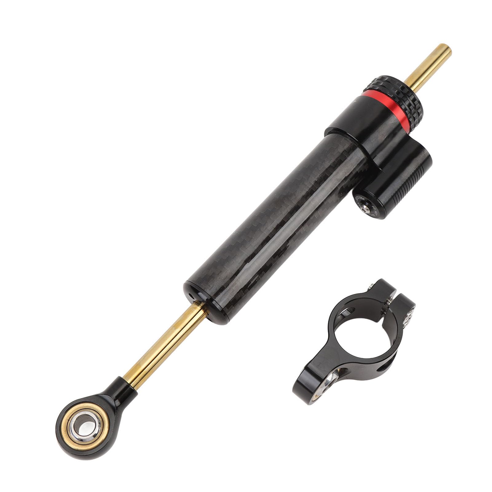 6061 Aluminium Stopu Sterowania Motocyklami Stabilizator Uniwersalny Tłumik Kierowniczy, Dowód Zużycia, System Tłumienia Wrażliwy na prędkość, Poprawia obsługę i Zmniejsza