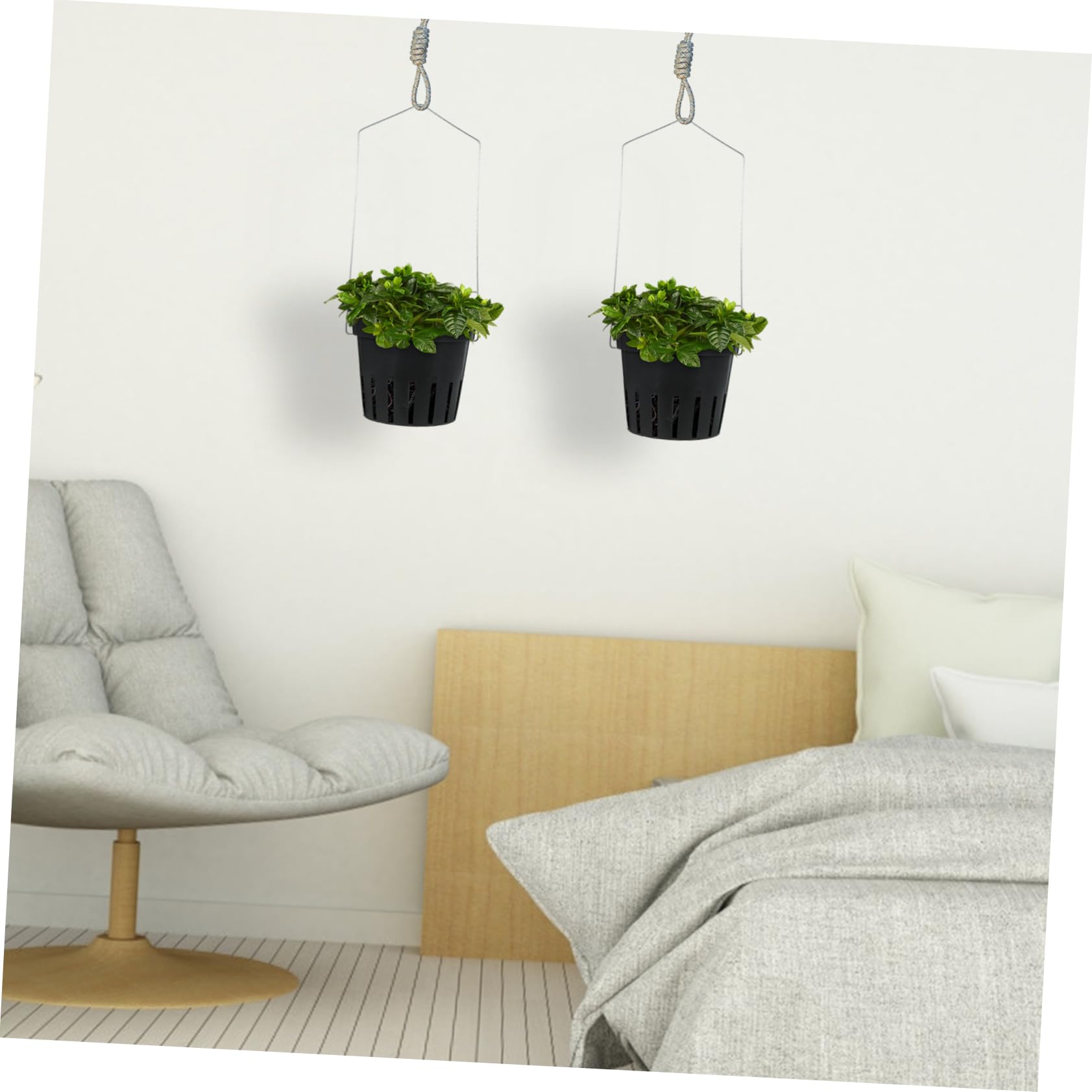 TOYANDONA 8 Stück Wandpflanzenhalter Atmungsaktive Blumentöpfe für Innenbereich Eleganter Hängender Pflanzer für Pflanzenliebhaber für Freunde und Familie