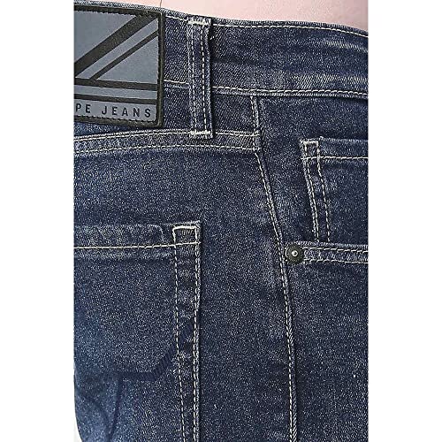 Image of Pepe Jeans Machine Wash Cotton Blend Slim Fit Men's Jeans
