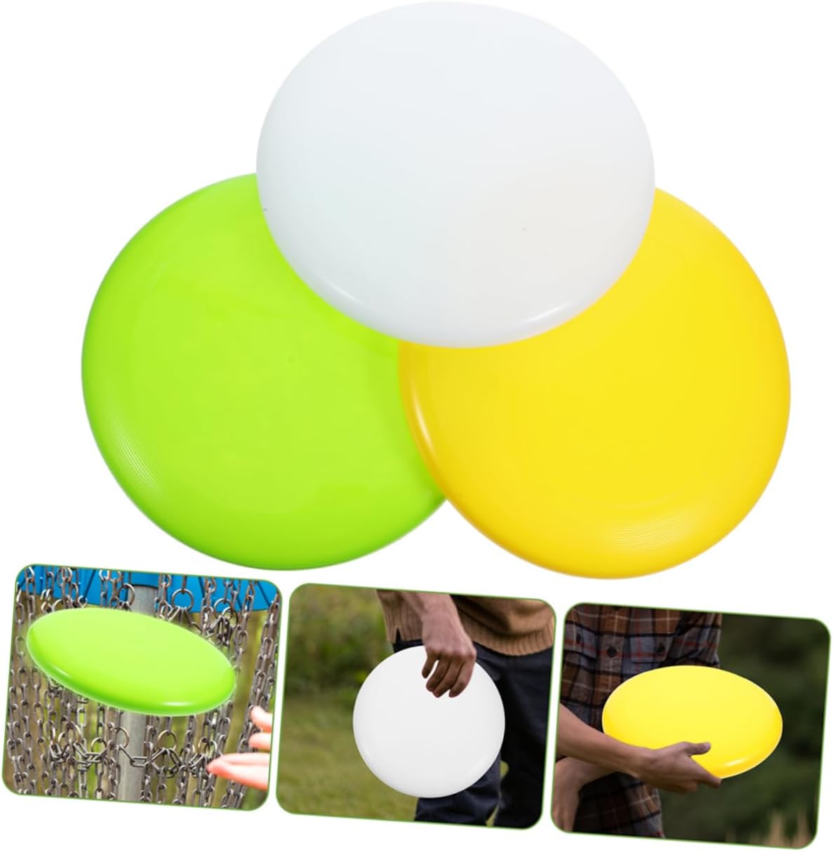 6pcs Golf Target Beginner Disc Golf Driver True Disk Golf Made Golfers Disc Golf Putter with Starter Disc for Golf Disc Golfing Equipment Golf Accessory Golf Disc Supply