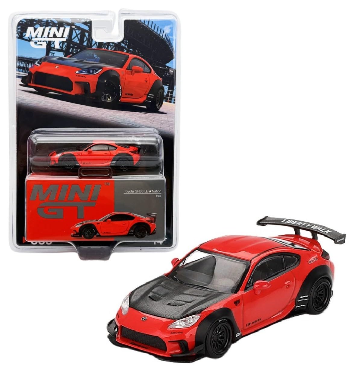 Amazon.com: Diecast Model Car Compatible with Mini GT 1:64 Toyota