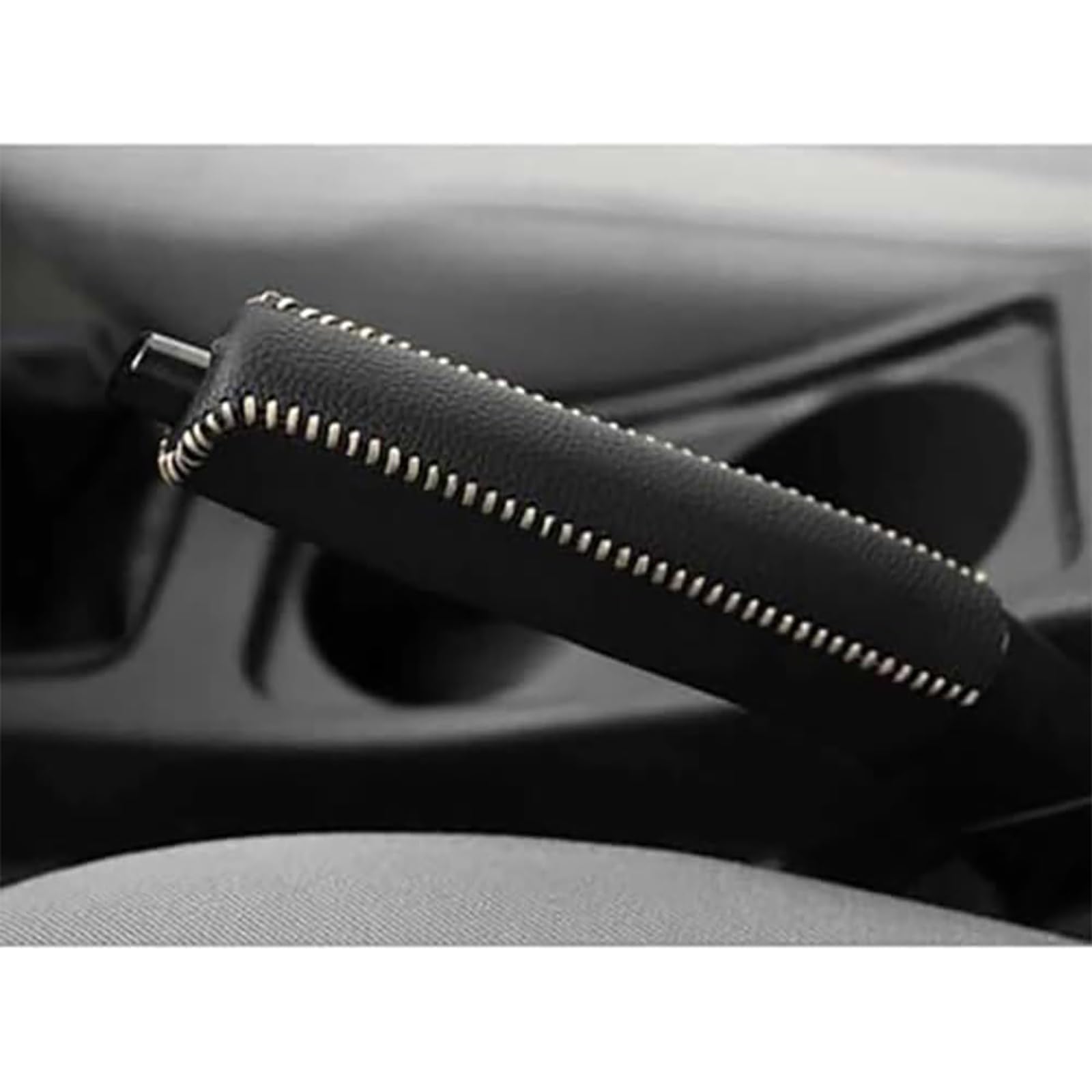 HLBLLRUXT For Lexus ES300H GS300 Handbrake Cover Premium Handbrake Sleeve Anti-Slip Car Hand Brake Grip Protector Stylish Interior Accessory,A