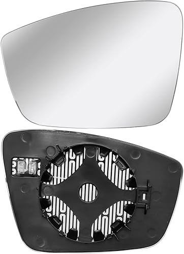 Miniatura 4 de 5C6857521 - Espejo calefactable para el lado izquierdo del conductor 2011-2018, repuesto para Volkswagen VW Passat Beetle Jetta Power Convexo con