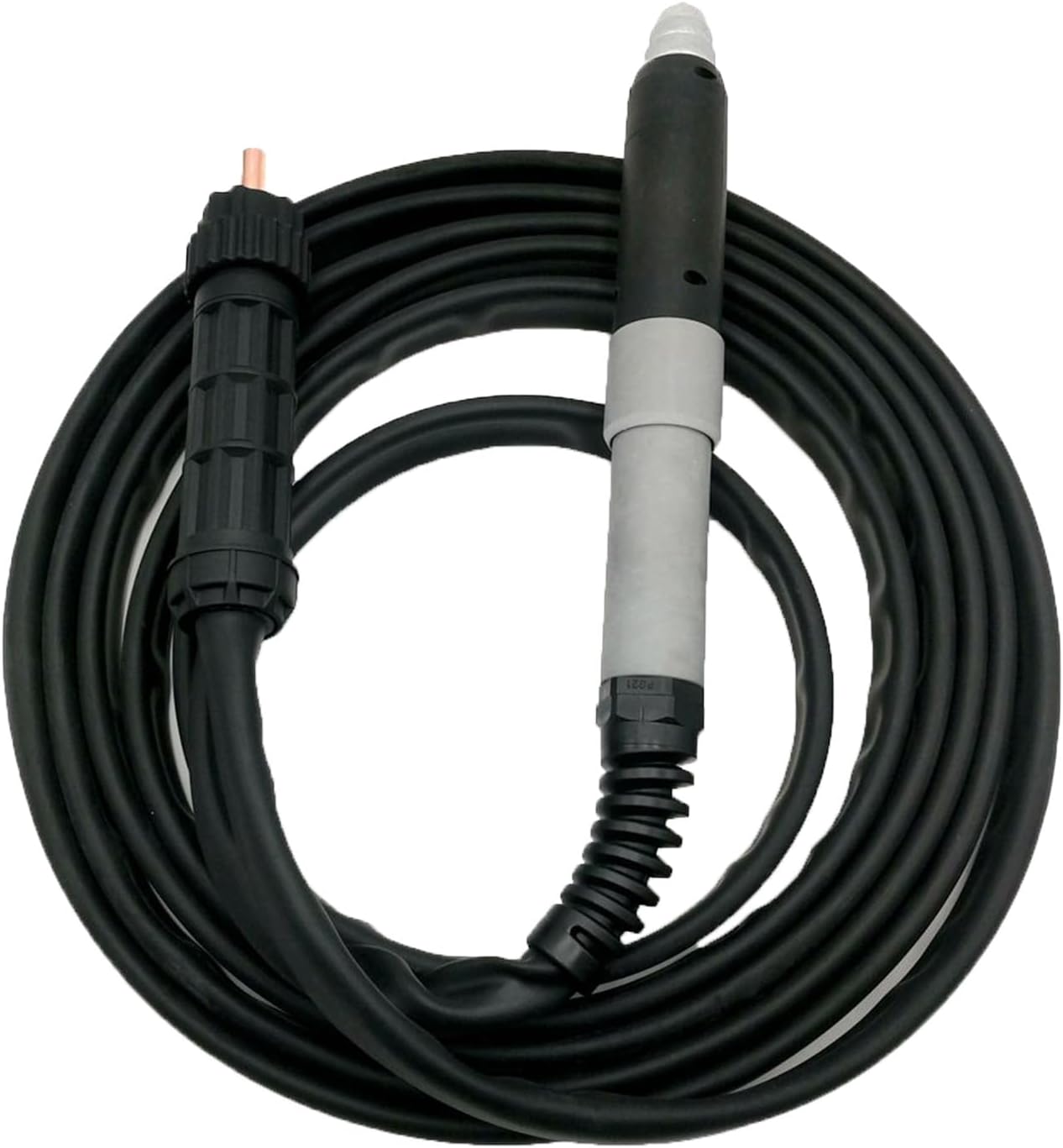 CNC Plasma Cutting Torch PTM80, Blow Back Straight Torch Cutting Gun, Non-HF Pilot Arc Plasma Cutter CUT80NP without High Frequency Cutter