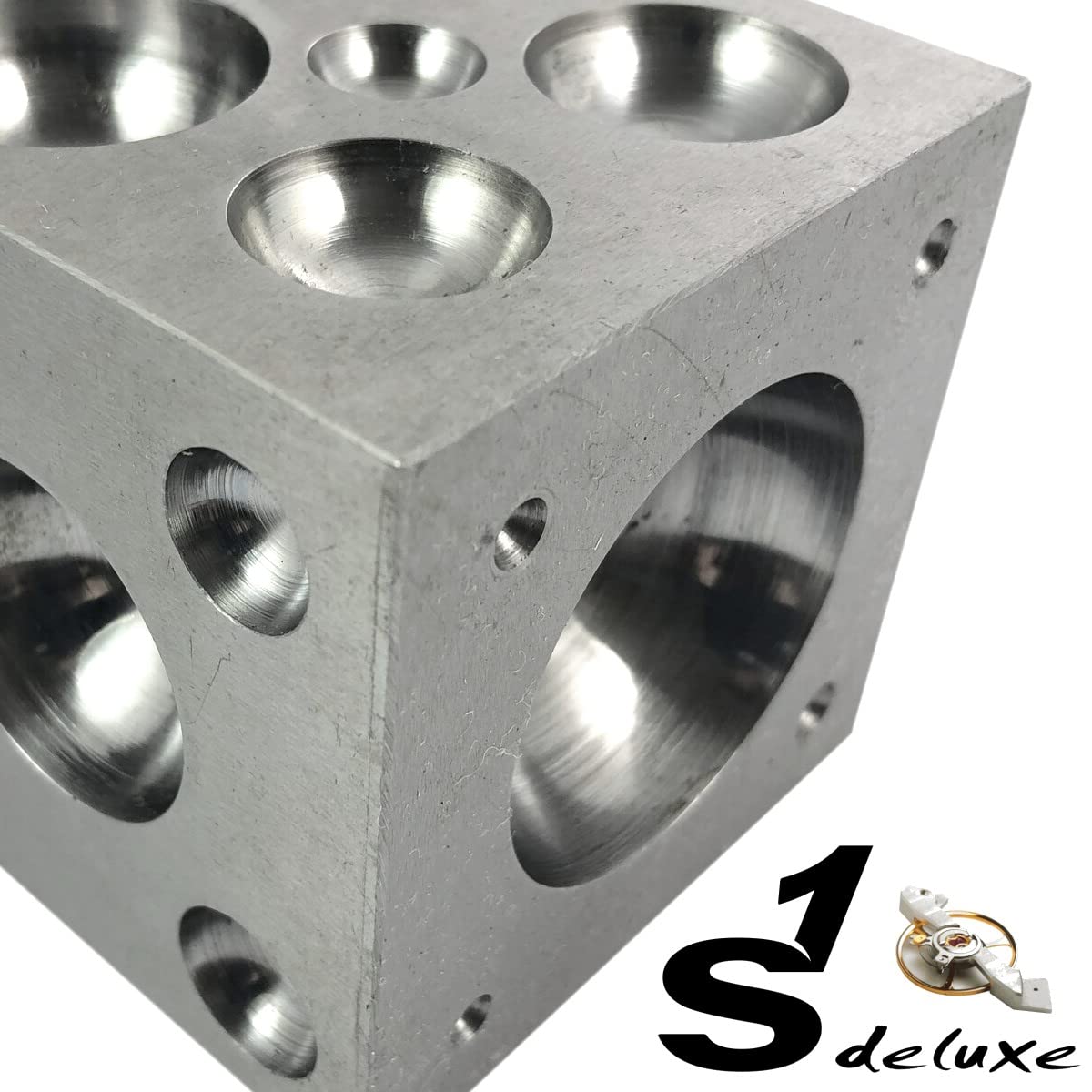 Dé à emboutir cubique en acier 2.0 x 2.0 Inch (5,1 cm)