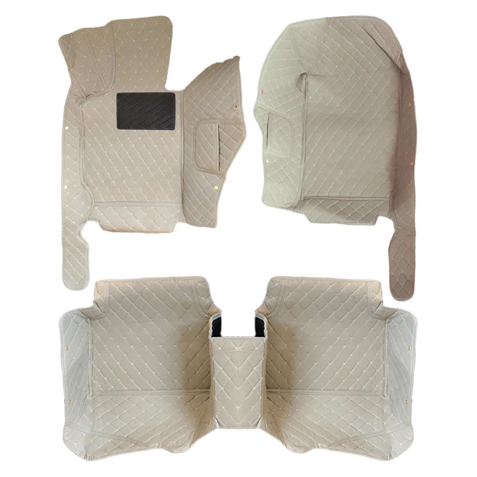 Tapis de sol en cuir pour Benz Classe E E200 E250 E300 E350 W212 S212 - 7