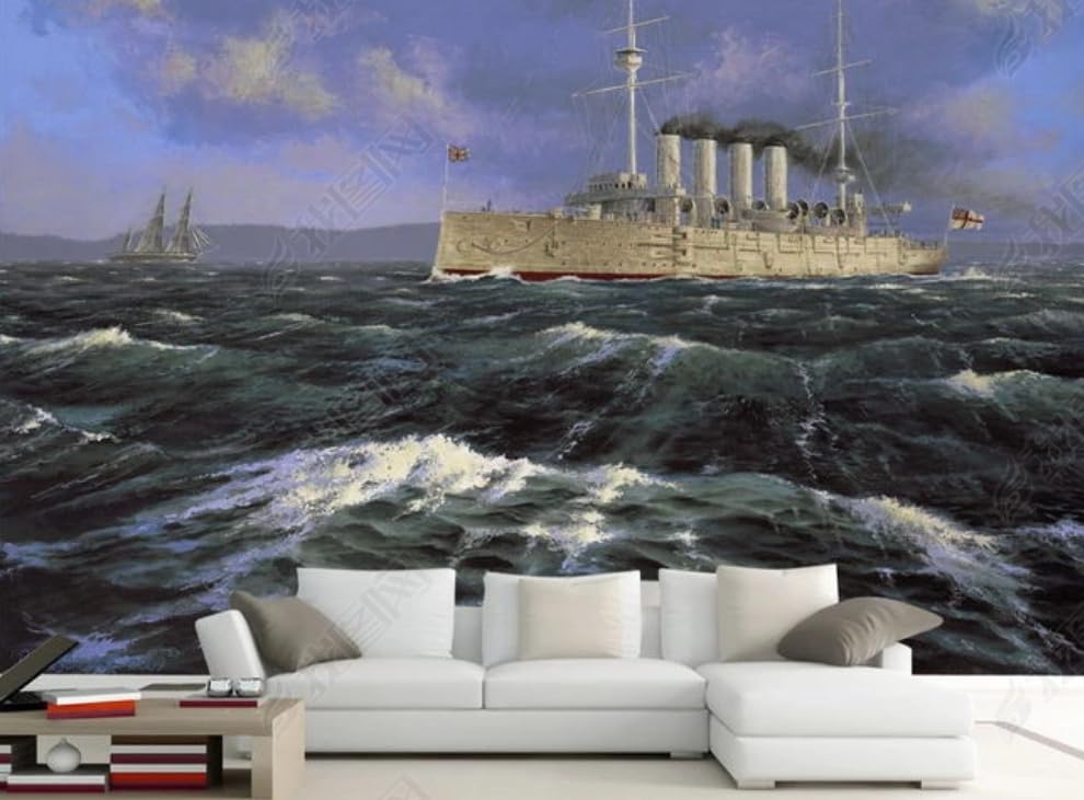 Papier peint intissé briser le vent et les vagues grand format 250x175 cm - 2