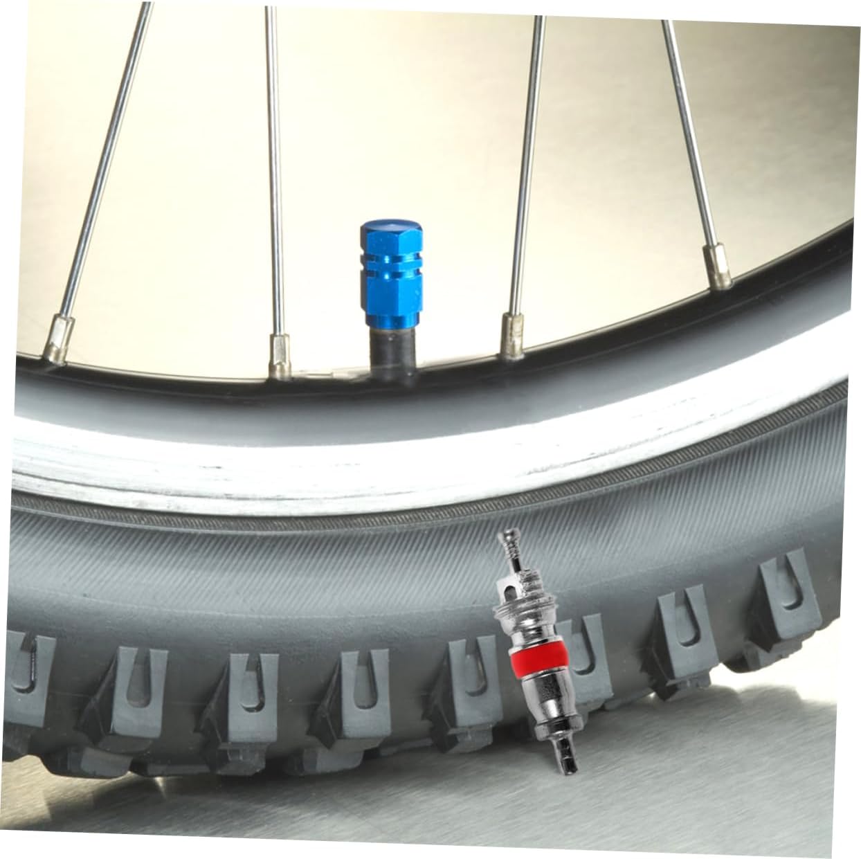 Zerodeko 200Pcs Tire Valve Core Durable Tire Stem Removal Tools for Automotive Motorcycle High Sealing Design Easy Installation Reliable Performance for Stable Tire Pressure