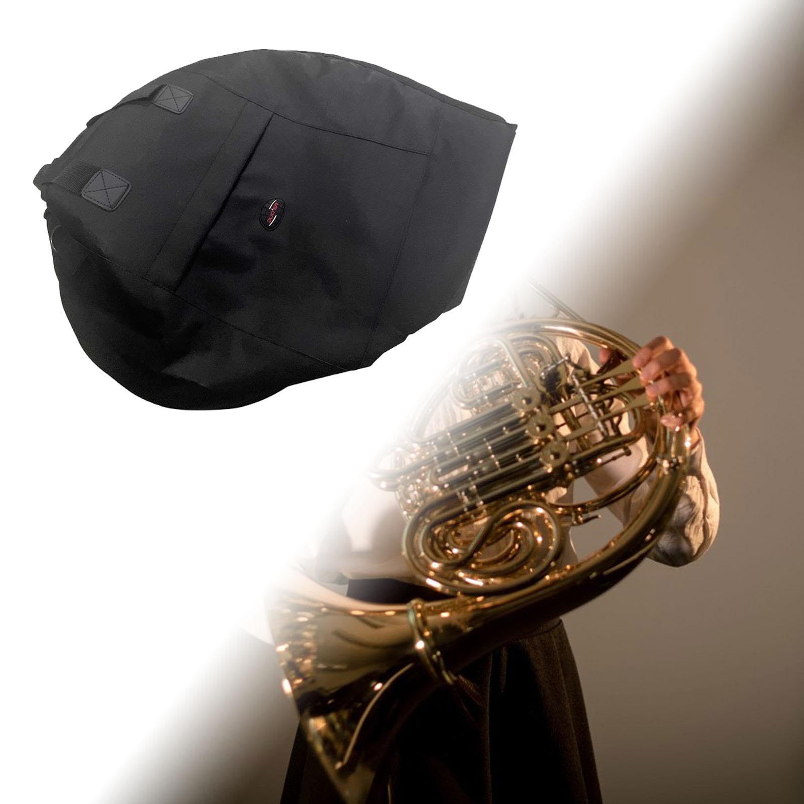 Generic Borsa per Corno Francese con Maniglie per Il Trasporto Custodia Regalo per Corno Francese per Concerti All'aperto