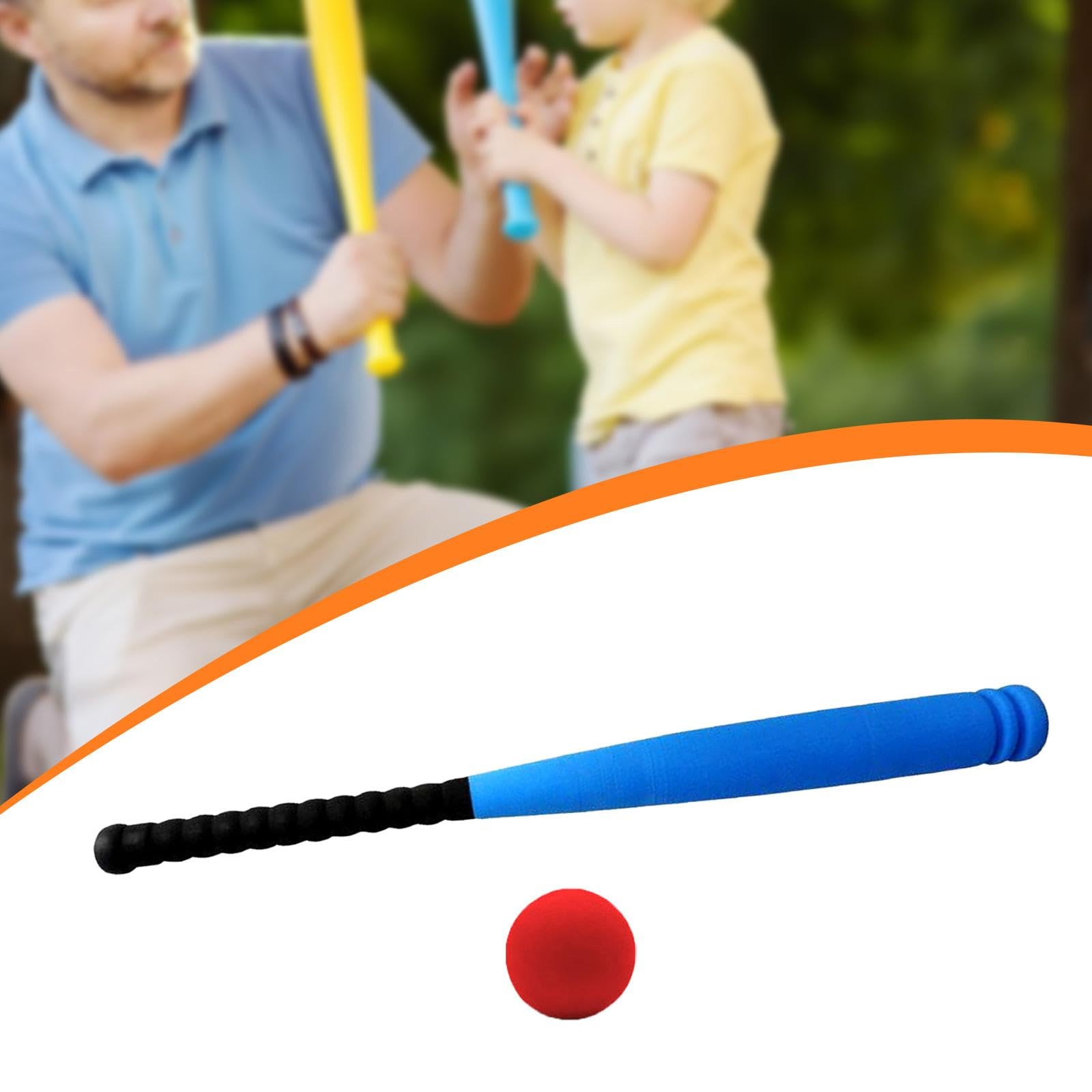 CeleMoon Mazza Da Baseball Da 41,5 Cm In Schiuma Morbida Per Bambini, Set Con 6 Palline, Regalo Per Bambini Dai 3 Anni, Per Sport Indoor E Outdoor