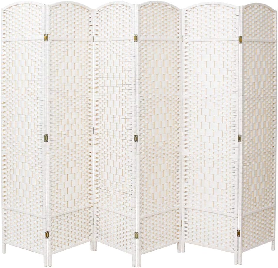 Hartleys Solid Weave Hand Made Wicker Room Divider Choice of Size and