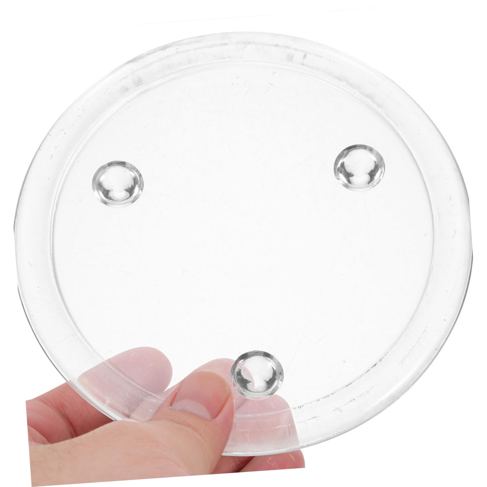 VICASKY 6 Piezas Portavelas de Cristal Redondo para Velas Cilíndricas Té