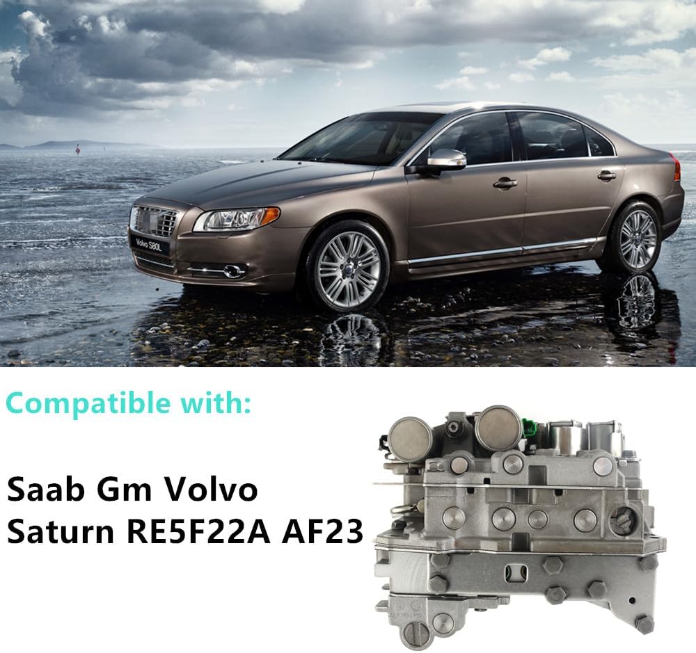 AW55-50SN AW55-51SN Transmission Valve Body Compatible with Saa-b Gm Volv-o Satu-n RE5F22A AF23