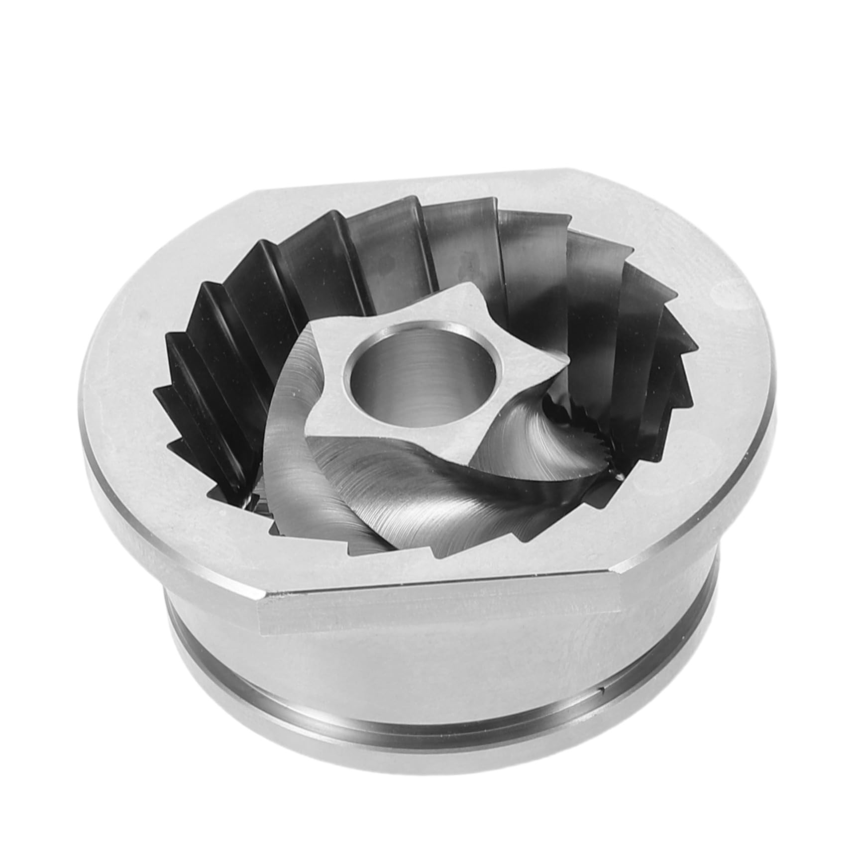 SHINEOFI Set di Macine Coniche in Acciaio Inox da 48 MM per Macchine da Caffè Espresso Jura Ricambi per Macinacaffè Automatici Accessori per Sostituzione Macina per Uso Domestico e