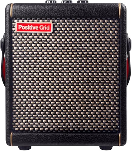 Miniatura 3 de Positive Grid  Spark MINI  Amplificador inteligente portátil de guitarra de 10 W y altavoz Bluetooth  Sonido portátil para tocar la guitarra en casa