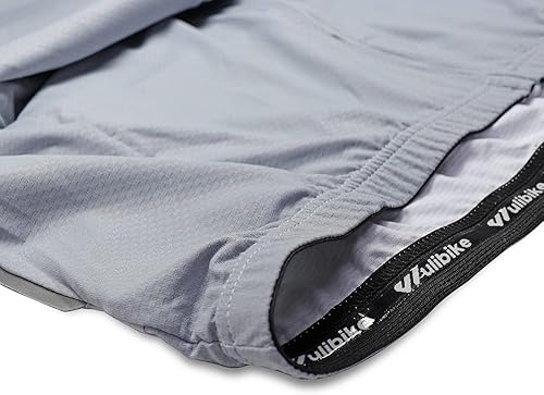 Miniatura 8 de Camisetas de ciclismo de manga larga para hombre, con cremallera completa y bolsillos, ropa de bicicleta de carretera