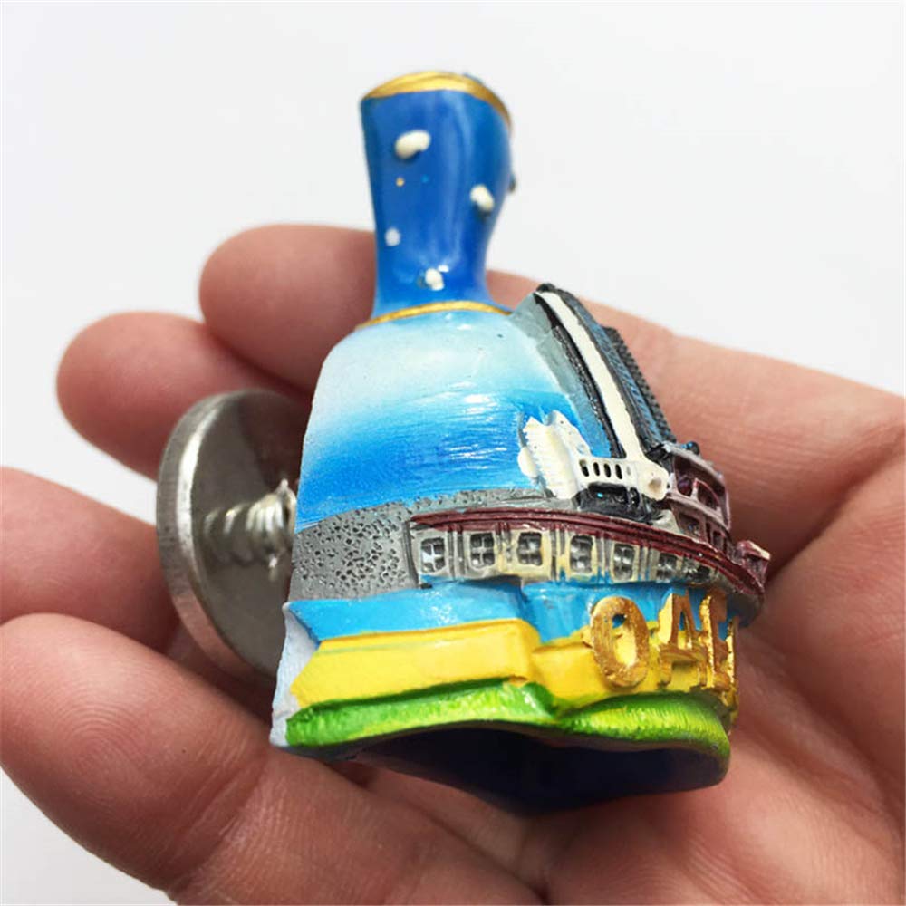 Budapest Ungheria Magnete da frigorifero 3D regalo turistico souvenir regalo decorazione casa e cucina adesivo magnetico Budapest Ungheria frigorifero magnete collezione