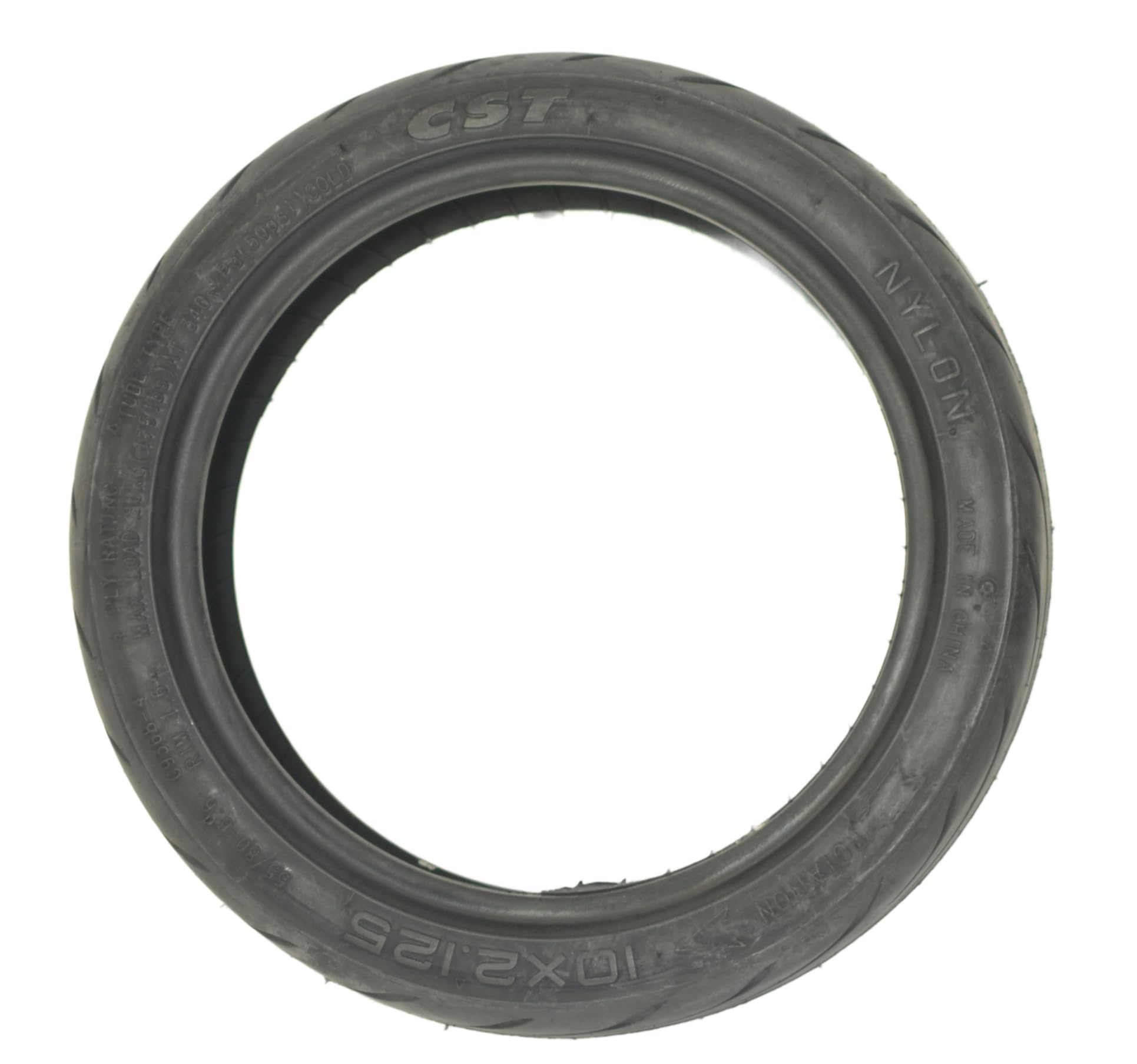 Pneumatico per monopattino elettrico, 10 x 2,125-6,6 pollici (55/80-6,6), compatibile con cerchi da 6,6 pollici