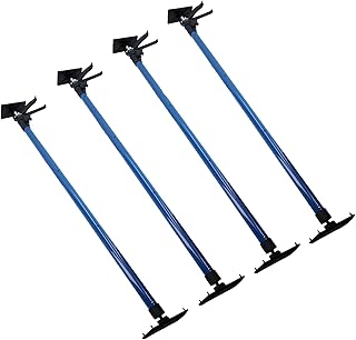 4 x Telescopic Extendable Prop Drywall Plaster Board Support Holder 1.15m- 2.9m