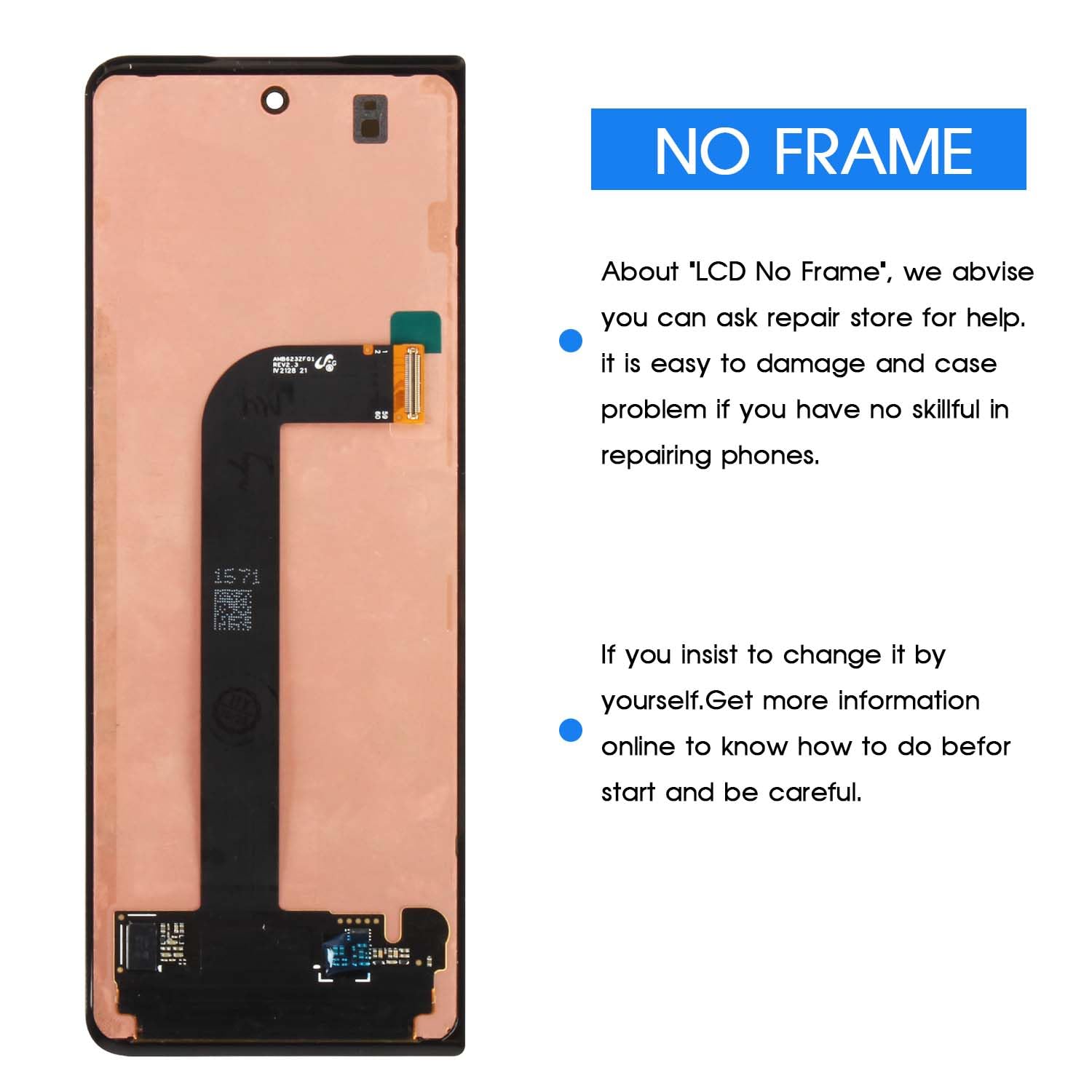 Amazon.co.jp: AMOLED Samsung Galaxy Z Fold 3 5G スクリーン